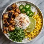 Mexican Street Corn Chicken Rice Bowl Recipe