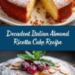 Italian Almond Ricotta Cake Recipe