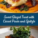 Glazed Trout with Carrot Purée and Spätzle: An Incredible Ultimate Recipe