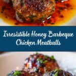 Honey Barbeque Chicken Meatballs Recipe