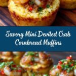 Mini Deviled Crab Cornbread Muffins Recipe