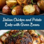 Italian Chicken, Potato, and Green Bean Bake Recipe