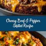 Cheesy Beef & Pepper Delight Recipe