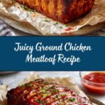 Healthy Ground Chicken Meatloaf Recipe