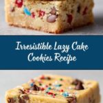 Lazy Cake Cookies Recipe