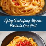 One-Pot Spicy Gochujang Alfredo Pasta Recipe