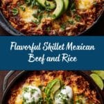 Skillet Mexican Beef and Rice: An Amazing Ultimate Recipe
