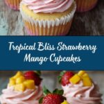 Strawberry Mango Cupcakes Recipe