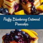 Blueberry Oatmeal Pancakes Recipe