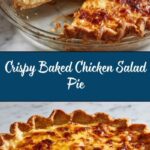 Baked Chicken Salad Pie Recipe