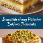 Honey Pistachio Baklava Cheesecake Recipe