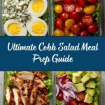 Easy Cobb Salad Meal Prep Recipe