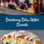 Skillet Blueberry Biscuits: A Deliciously Easy Recipe for Breakfast or Brunch Recipe