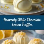 White Chocolate Lemon Truffles Recipe