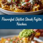 Skillet Steak Fajita Nachos Recipe
