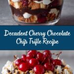 Cherry Chocolate Chip Trifle Recipe