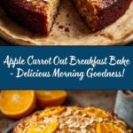Apple, Carrot, and Oat Breakfast Bake Recipe