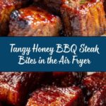 Air Fryer Tangy Honey BBQ Steak Bites Recipe