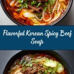 Korean Spicy Beef Vegetable Soup Recipe