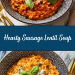 Sausage Lentil Soup Recipe
