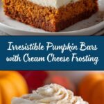 Pumpkin Bars with Cream Cheese Frosting Recipe