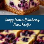 Lemon Blueberry Bars Recipe