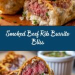 Smoked Beef Rib Burrito Recipe