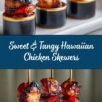 Tropical Hawaiian Chicken Skewers Recipe