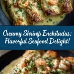 Creamy Shrimp Enchiladas: A Delicious Recipe for Seafood Lovers Recipe