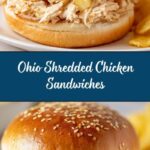 Ohio Shredded Chicken Sandwiches Recipe