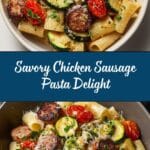 Chicken Sausages with Zucchini, Tomatoes, and Pasta: An Amazing Ultimate Recipe