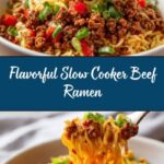 Slow Cooker Beef Ramen Recipe