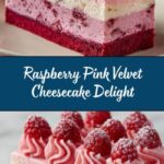 Pink Velvet Raspberry Cheesecake Recipe