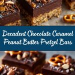 Chocolate Caramel Peanut Butter Pretzel Bars Recipe