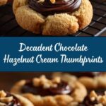 Chocolate Hazelnut Cream Thumbprints Recipe