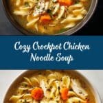 Crockpot Chicken Noodle Soup Recipe