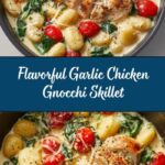 Garlic Chicken Gnocchi Skillet Recipe