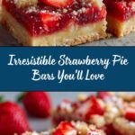 Strawberry Pie Bars Recipe