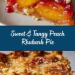 Peach Rhubarb Pie Recipe