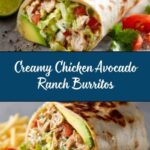 Chicken Avocado Ranch Burritos Recipe