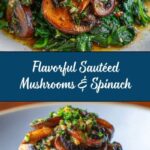Sautéed Mushrooms with Spinach Recipe