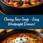 Cheesy Taco Soup Recipe