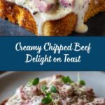 Creamed Chipped Beef on Toast Recipe