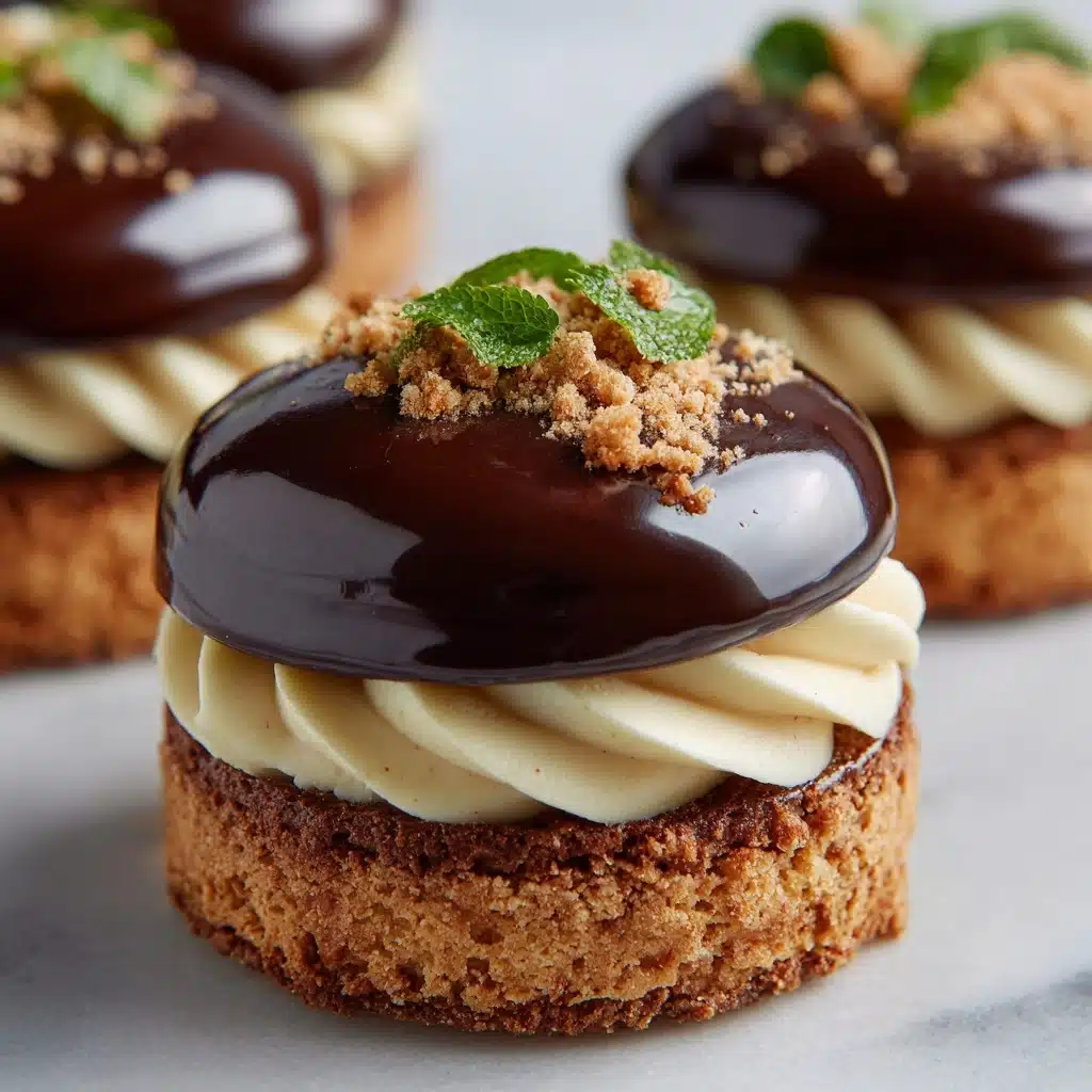 Mini Boston Cream Pie Cookies Recipe - Recipe Image