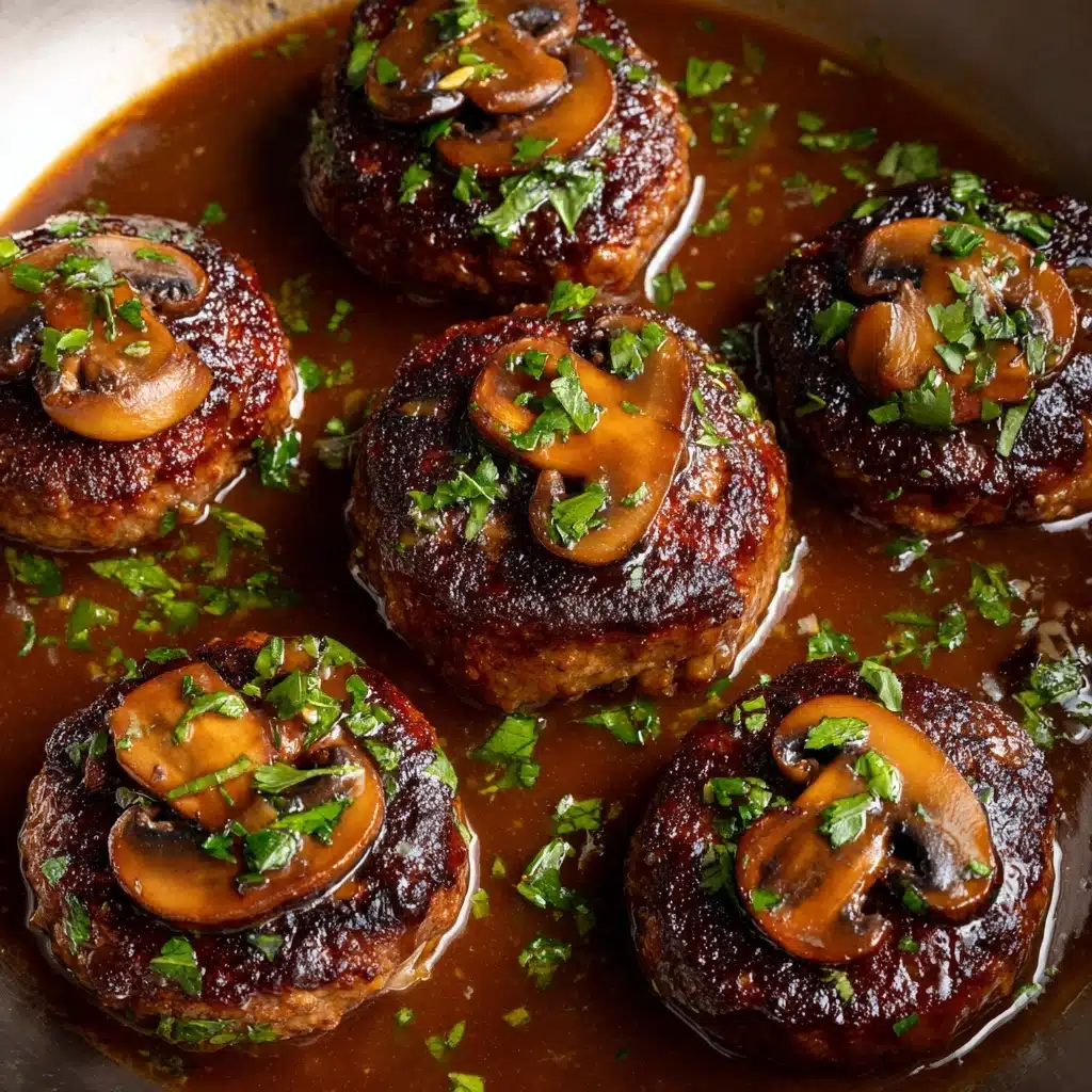 Easy Homemade Salisbury Steak Recipe - Recipe Image