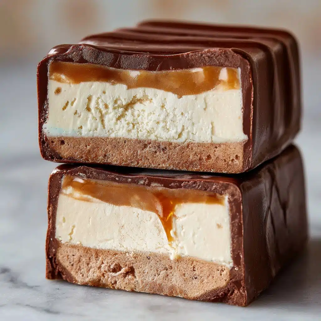 Chocolate Peanut Butter Ice Cream Bars (Vegan) Recipe - Recipe Image