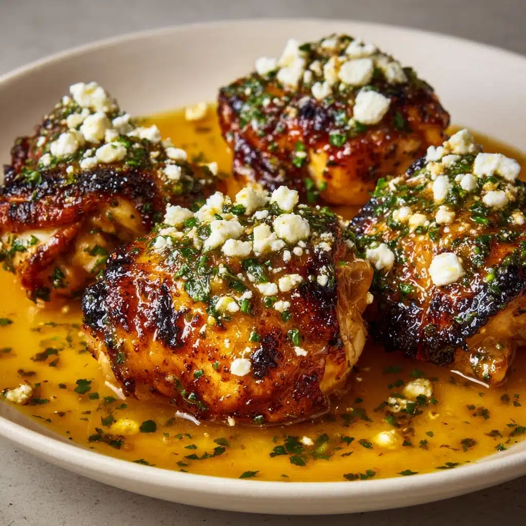 Hot Honey Feta Chicken Recipe - Recipe Image