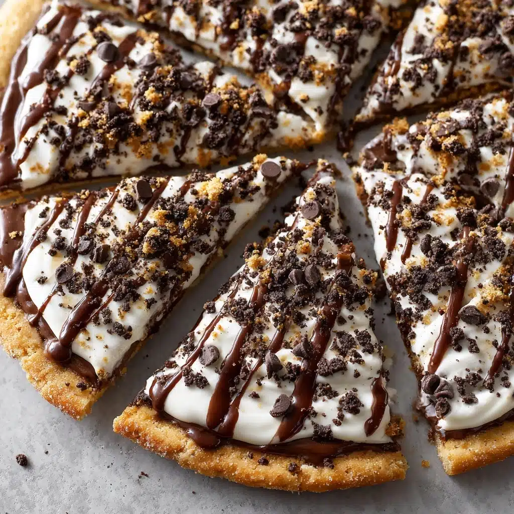Chocolate Chip Dessert Pizza Recipe - Recipe Image