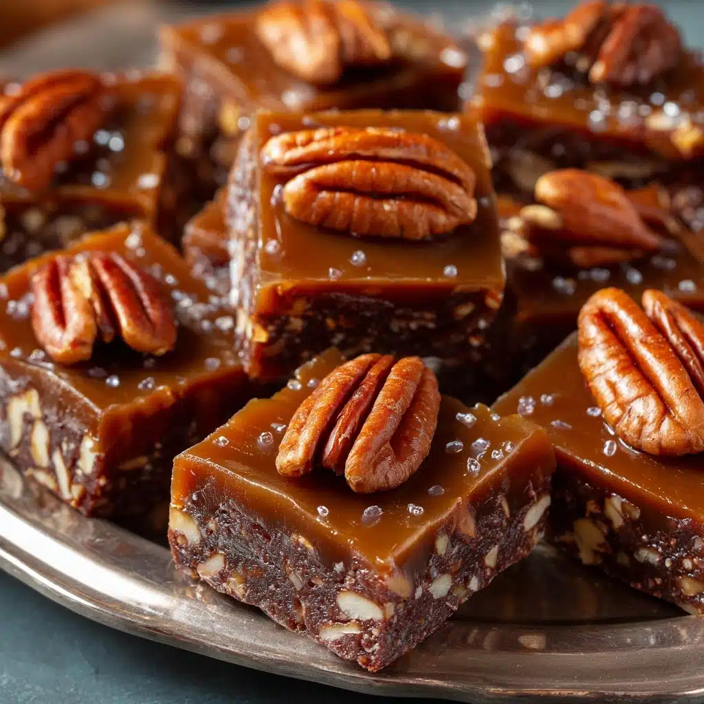 Turtle Candy with Pecans and Caramel Recipe - Recipe Image
