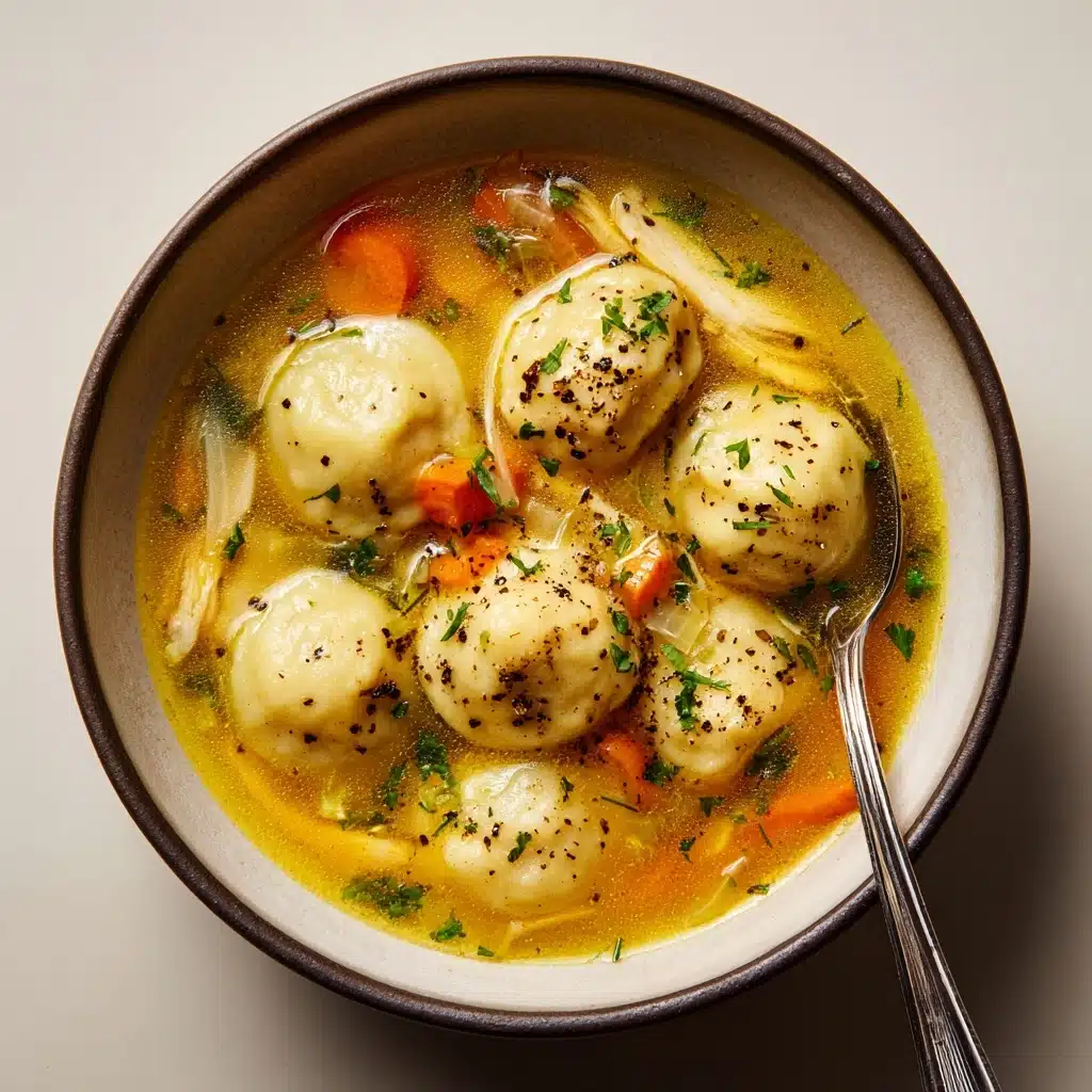 Creamy Chicken Stew and Dumplings Recipe - Recipe Image